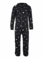 BLACK COSMIC PRINT ONESIE